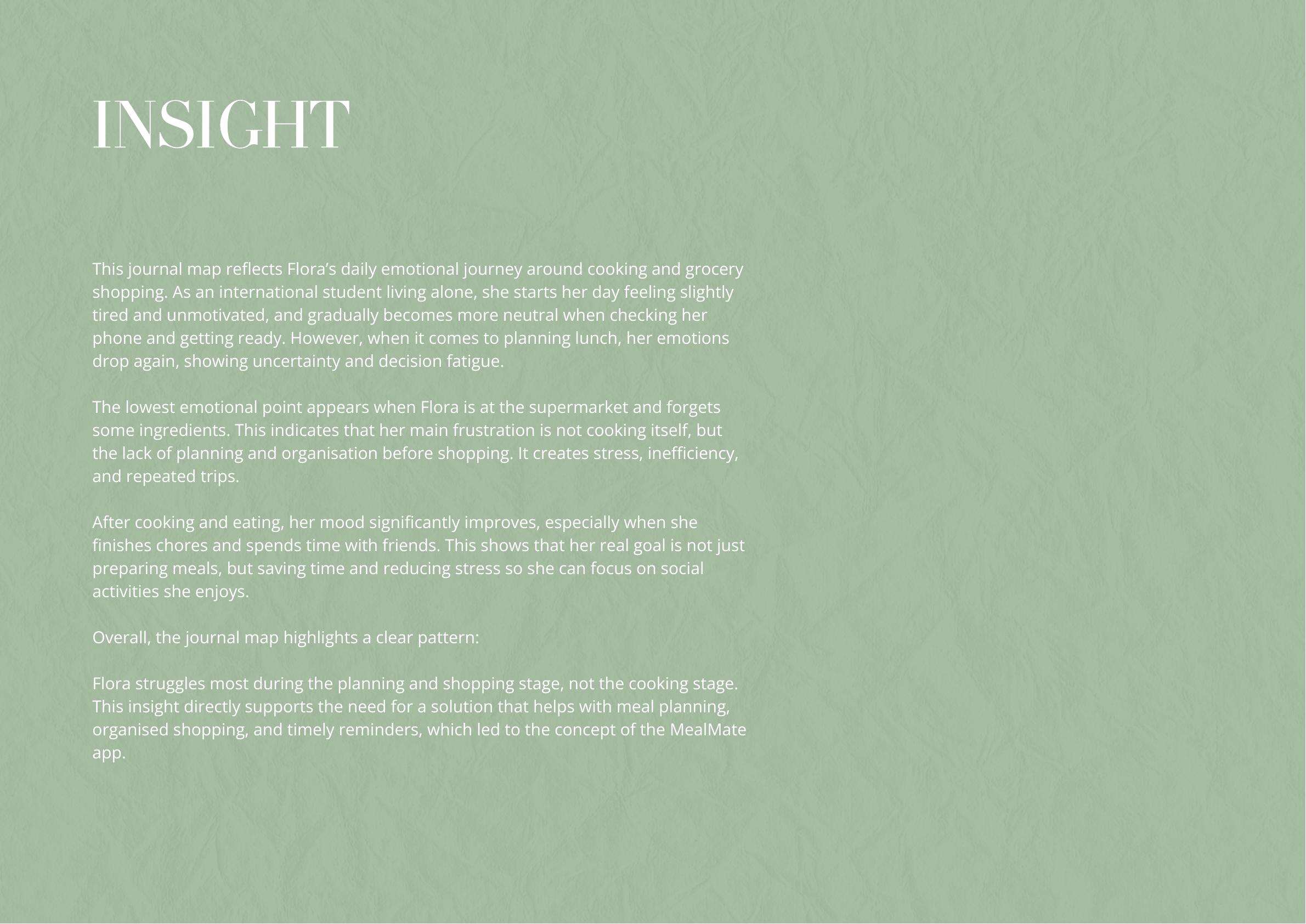 MealMate research insight summary